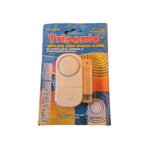 WIRELESS DOOR WINDOW ALARM HOME SECURITY LOUD EASY TO INSTALL BATTERY POWERED